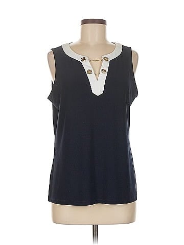 Anne Klein Sleeveless Blouse (view 1)