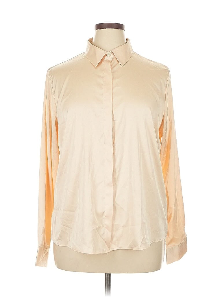 Pre-owned Hikaru Noguchi Long Sleeve Blouse In White