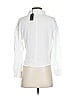 Monrow 100% Cotton White Long Sleeve Blouse Size S - photo 2