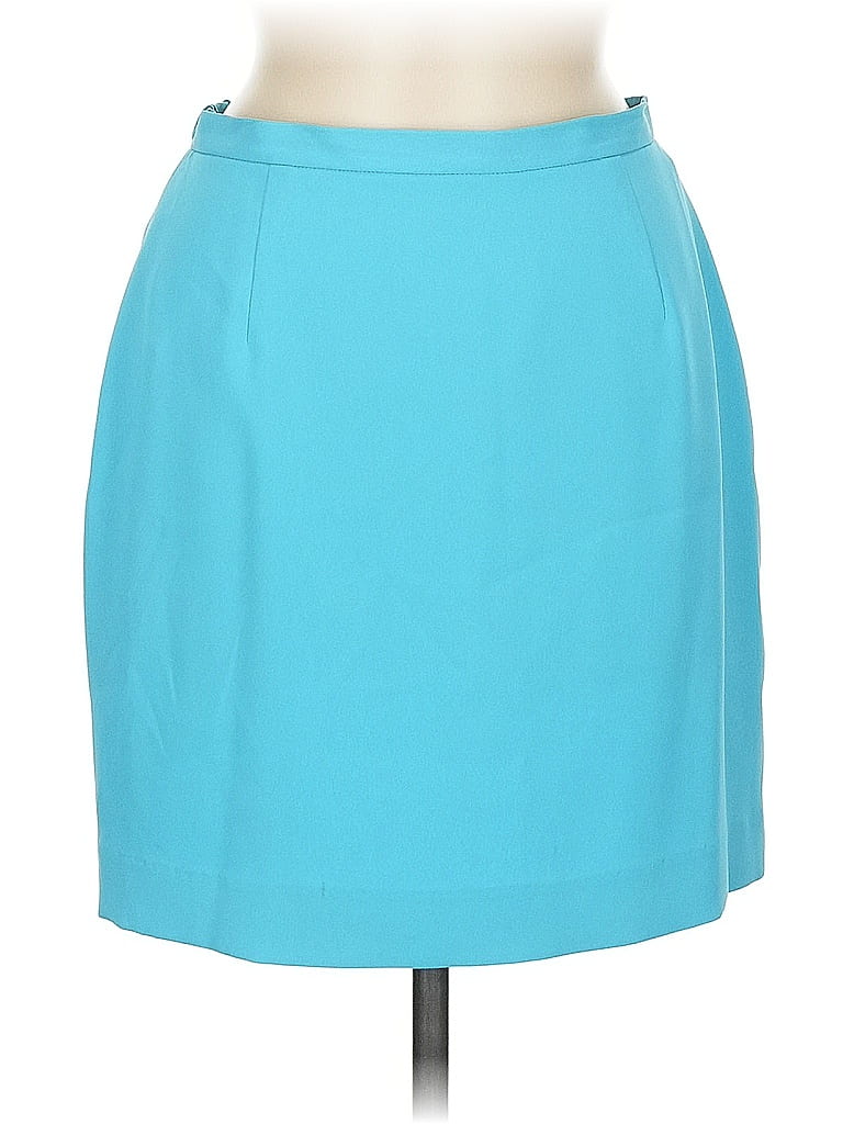 DUE PER DUE Pre-owned Formal Skirt In Blue