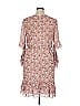 ML Monique Lhuillier Paisley Pink Casual Dress Size 16 - photo 2