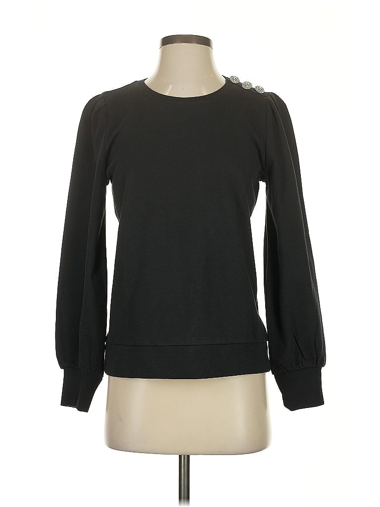 Pre-owned J.crew Factory Store Sweatshirt In Black