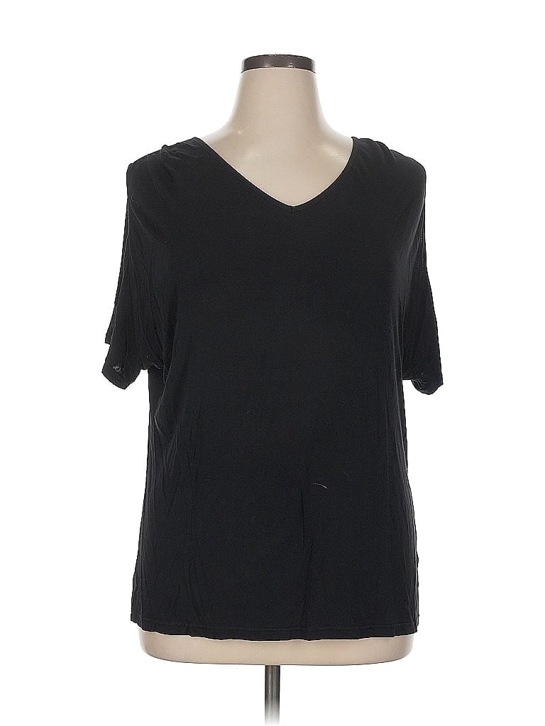 Pre-owned Assorted Brands Short Sleeve T-shirt In Black