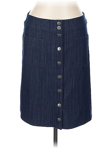 Agnes & Dora Denim Skirt (view 1)