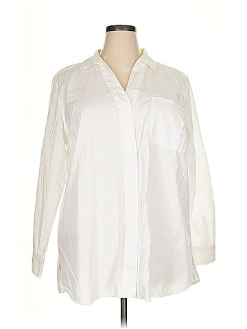 Talbots Outlet 3/4 Sleeve Button-Down Shirt (view 1)
