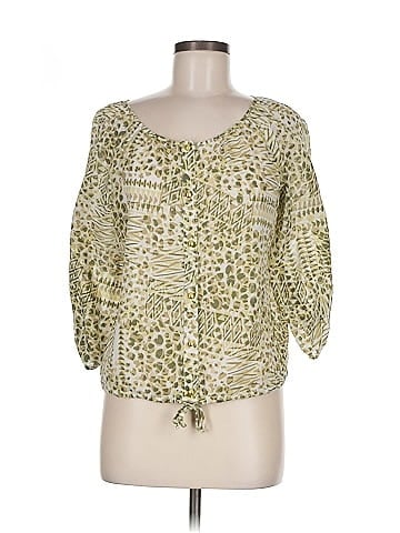 Hearts of Palm Woman 3/4 Sleeve Blouse (view 1)