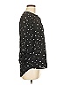 Daniel Rainn Stars Black 3/4 Sleeve Blouse Size M - photo 4