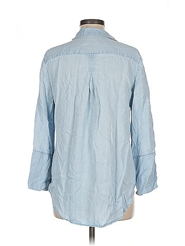 Velvet Heart 3/4 Sleeve Button-Down Shirt (view 2)