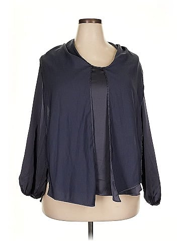 Bar III 3/4 Sleeve Blouse (view 1)