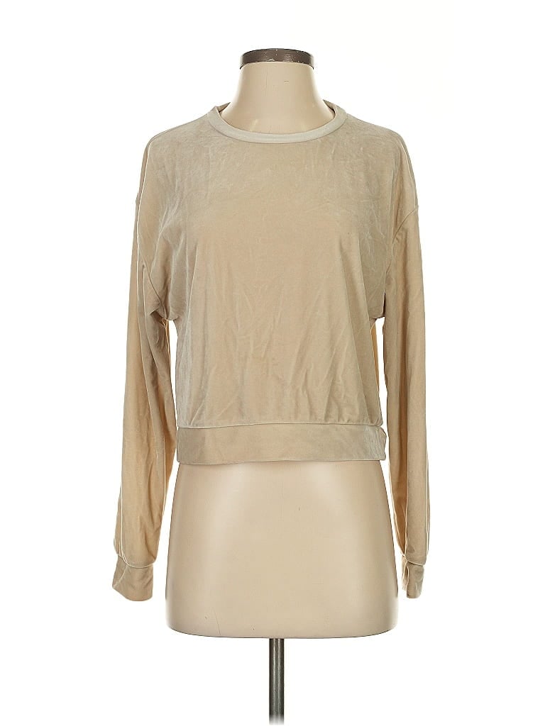 Pre-owned Zara Pullover Sweater In Brown