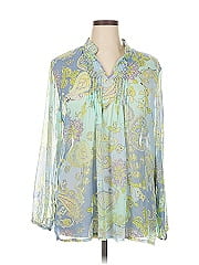 Susan Graver 3/4 Sleeve Blouse