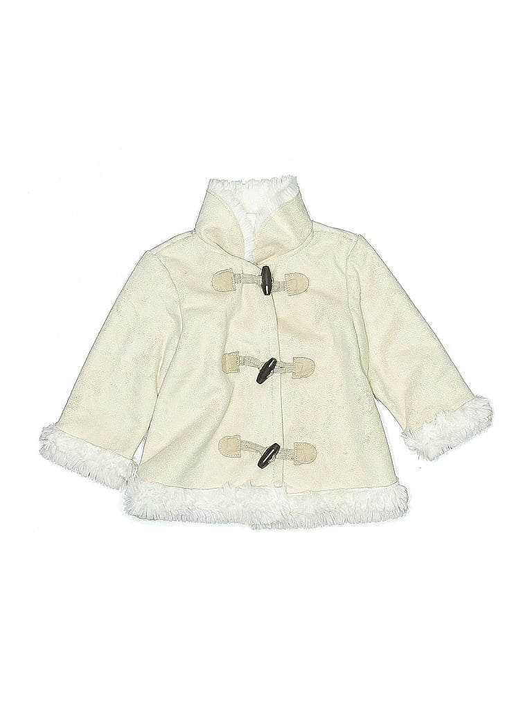 Gymboree 100% Polyester Ivory Coat Size 6-12 mo - photo 1