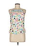 Worth 100% Silk Ivory Sleeveless Silk Top Size 8 - photo 1