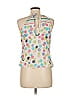 Worth 100% Silk Ivory Sleeveless Silk Top Size 8 - photo 3