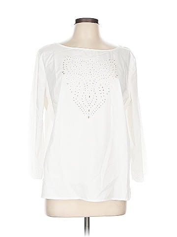 Liz Claiborne Career 3/4 Sleeve T-Shirt (view 1)