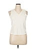 Cuddl Duds Ivory Sleeveless Top Size 1X - photo 1