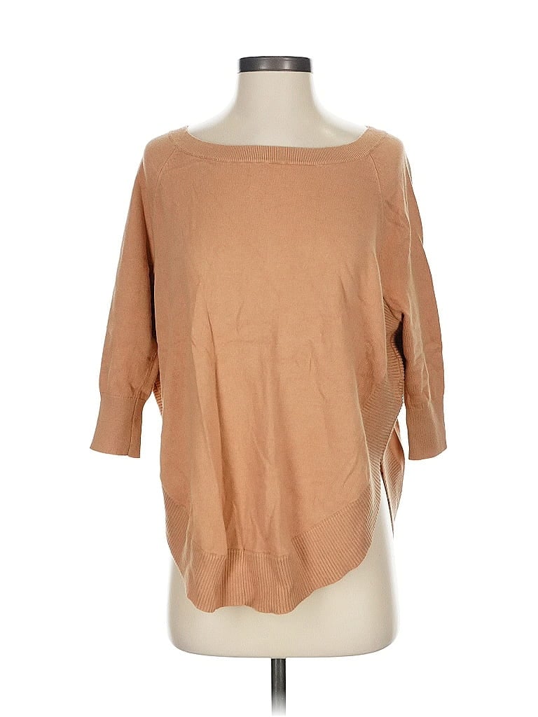 Pre-owned Express Pullover Sweater In Brown