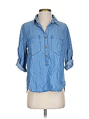 Velvet Heart 3/4 Sleeve Button Down Shirt
