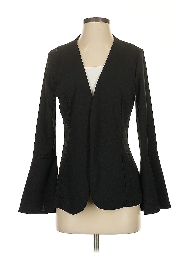 Pre-owned Unbranded Blazer Jacket In Black