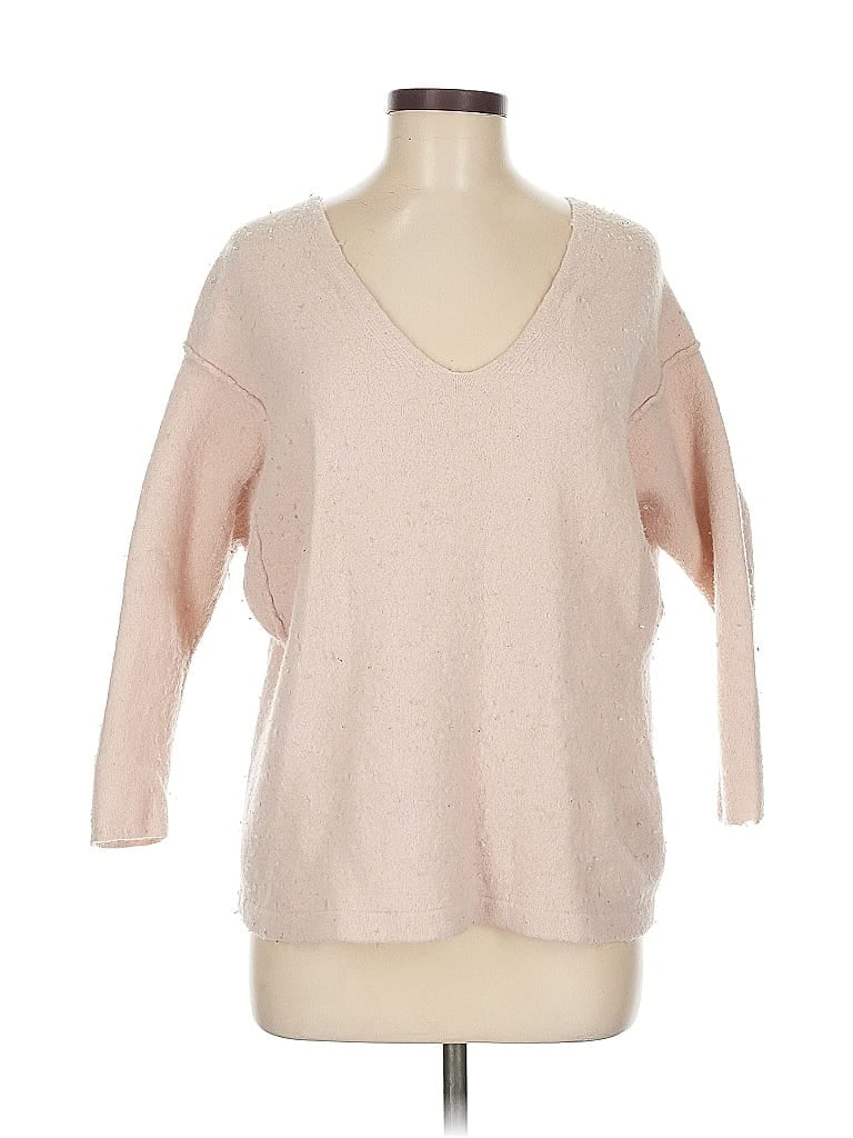 Pre-owned Free People Pullover Sweater In Brown