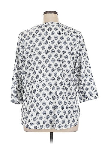 Saint Tropez 3/4 Sleeve Blouse (view 2)