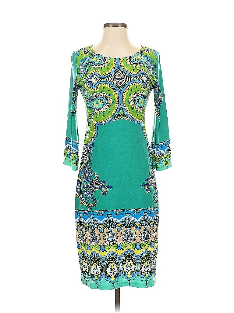 Pre-owned Ronni Nicole Cocktail Dress In Green