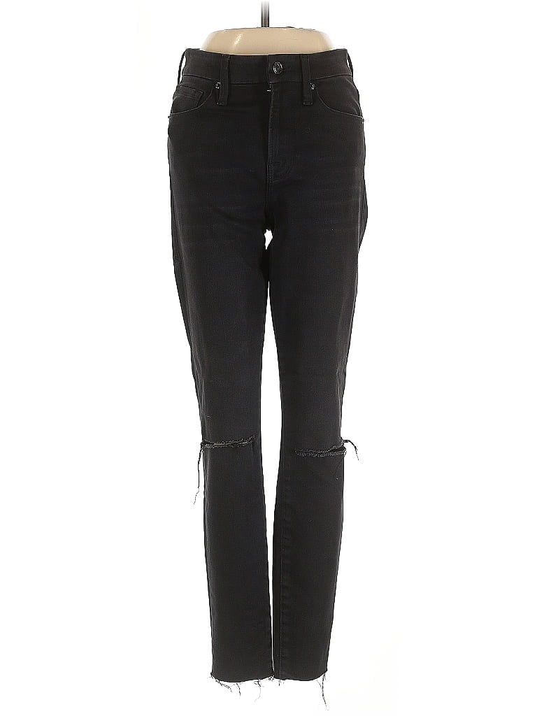 Pre-owned Good American Jeans In Black