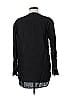 James Perse 100% Linen Solid Black Long Sleeve Button-Down Shirt Size Med (2) - photo 2