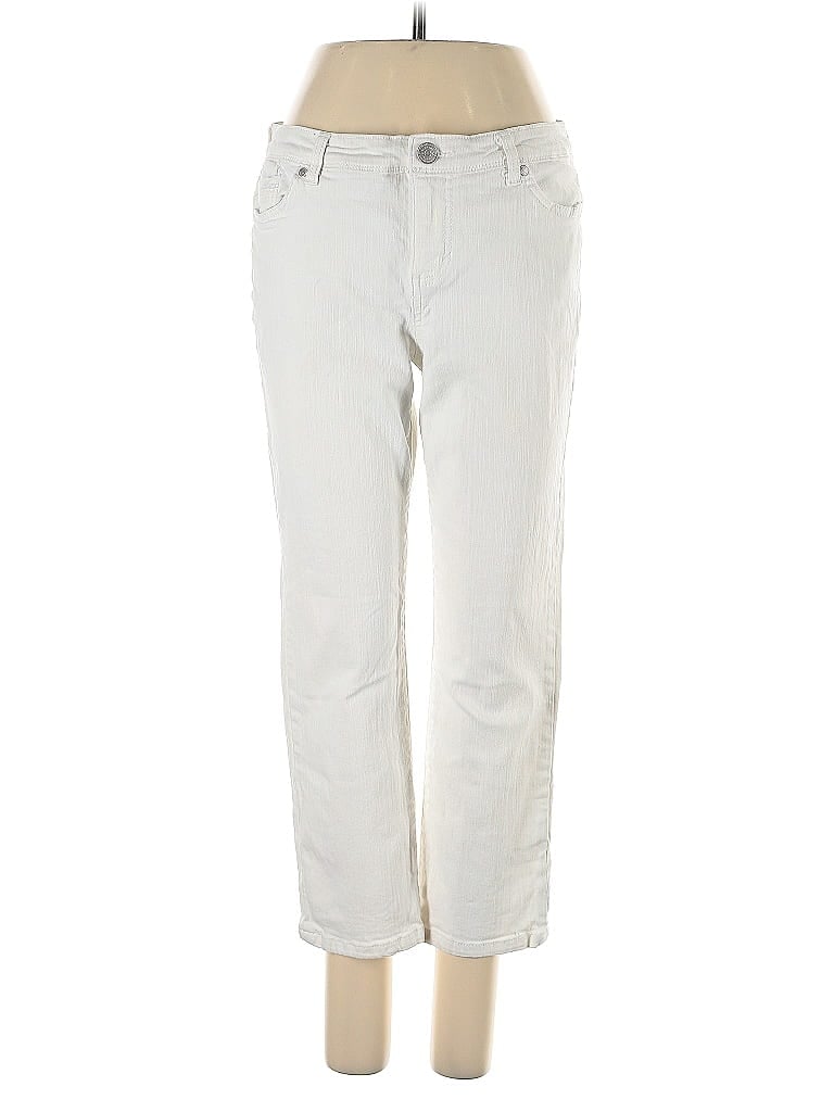 Pre-owned Bandolino Jeans In White