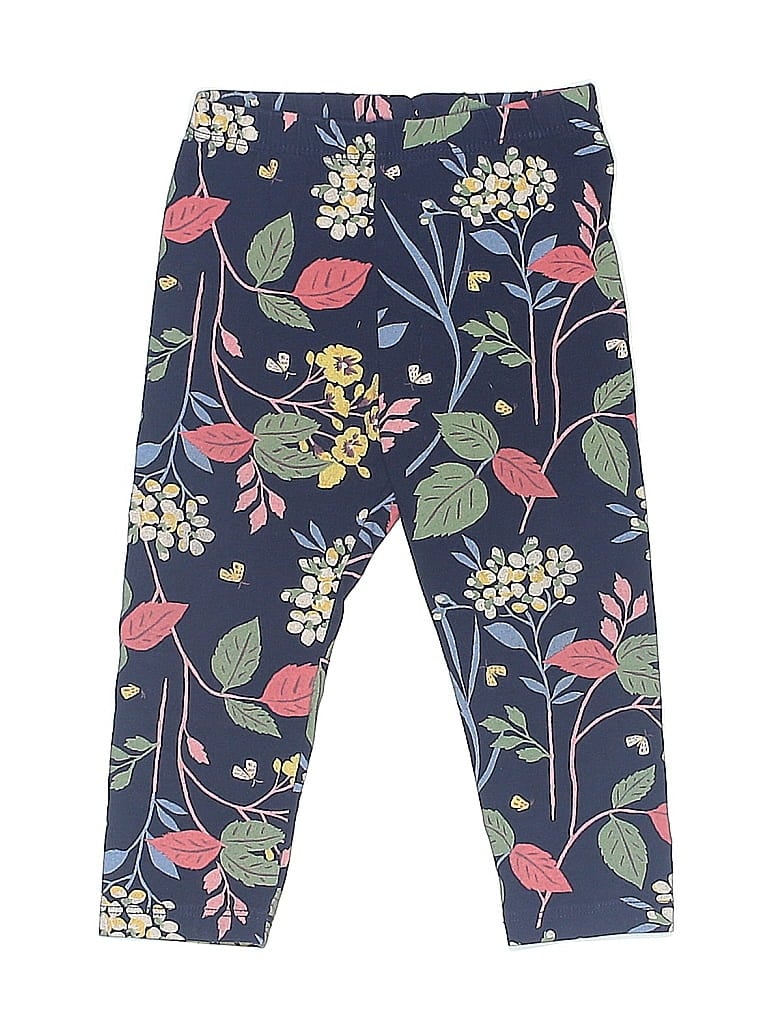Baby Gap Floral Blue Casual Pants Size 12-18 mo - photo 1