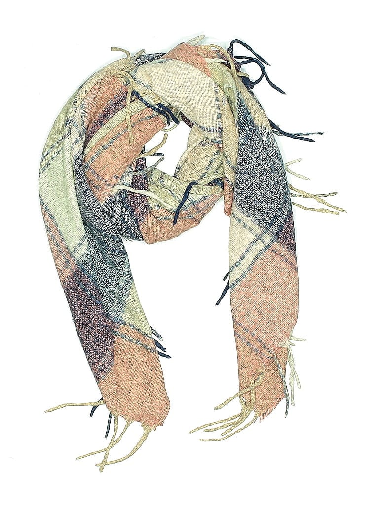 Pre-owned Unbranded Scarf In Brown