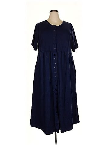 Woman Within Casual Dress (view 1)
