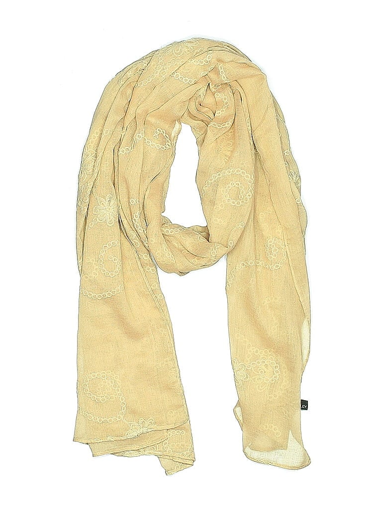Pre-owned Cynthia Rowley Tjx Scarf In Brown