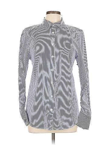 Elizabeth and James Long Sleeve Button-Down Shirt (view 1)