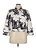 d. terrell ltd. Floral White Jacket Size 16 - photo 1