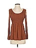 American Eagle Outfitters Brown Long Sleeve Blouse Size S - photo 1