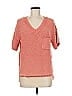 Sundance 100% Cotton Orange Pullover Sweater Size M - photo 1