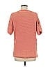 Sundance 100% Cotton Orange Pullover Sweater Size M - photo 2