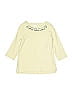 Crewcuts 100% Cotton Yellow Ivory 3/4 Sleeve T-Shirt Size 6 - photo 1