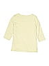 Crewcuts 100% Cotton Yellow Ivory 3/4 Sleeve T-Shirt Size 6 - photo 2