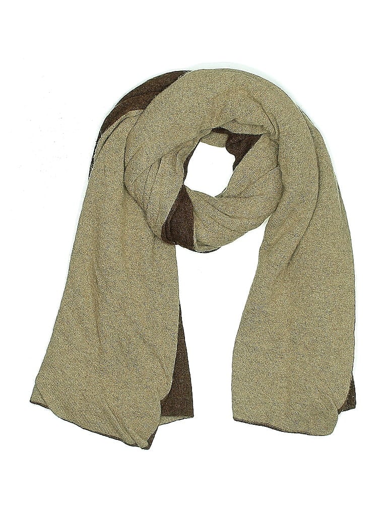 Pre-owned Unbranded Scarf In Brown