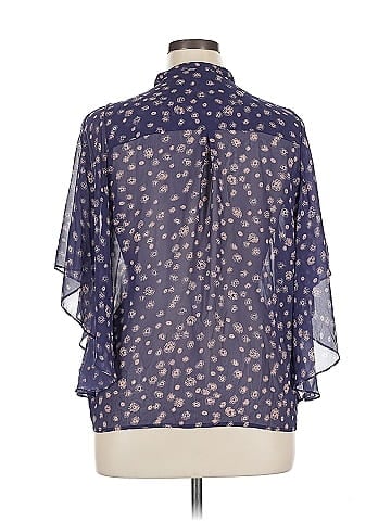 LC Lauren Conrad 3/4 Sleeve Blouse (view 2)