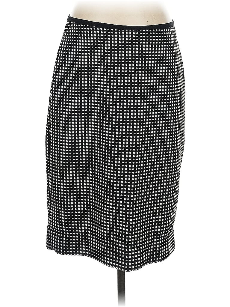 Pre-owned White House Black Market Formal Skirt In Black