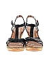 Born Handcrafted Footwear Black Wedges Size 8 - photo 2