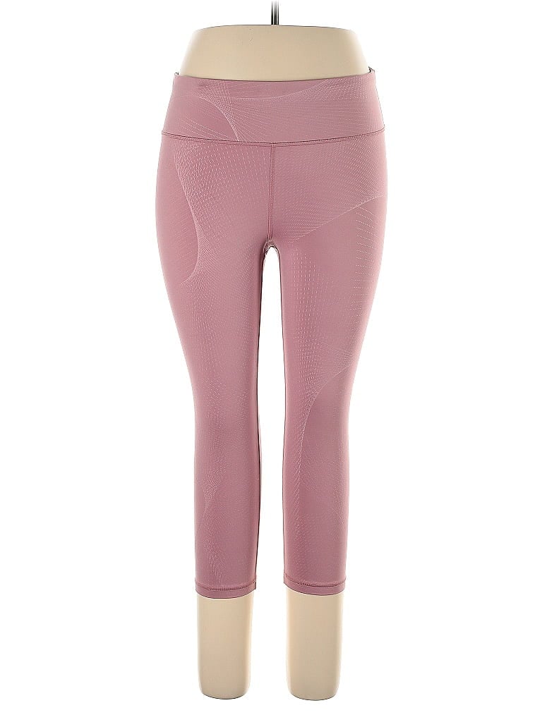 Pre-owned Gap Fit Active Pants In Pink