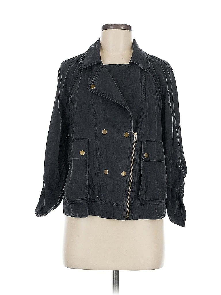 Pre-owned Ann Taylor Loft Cardigan Sweater In Black