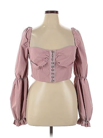 PrettyLittleThing 3/4 Sleeve Blouse (view 1)