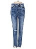 Flying Monkey Hearts Blue Jeans Size 25 waist - photo 1