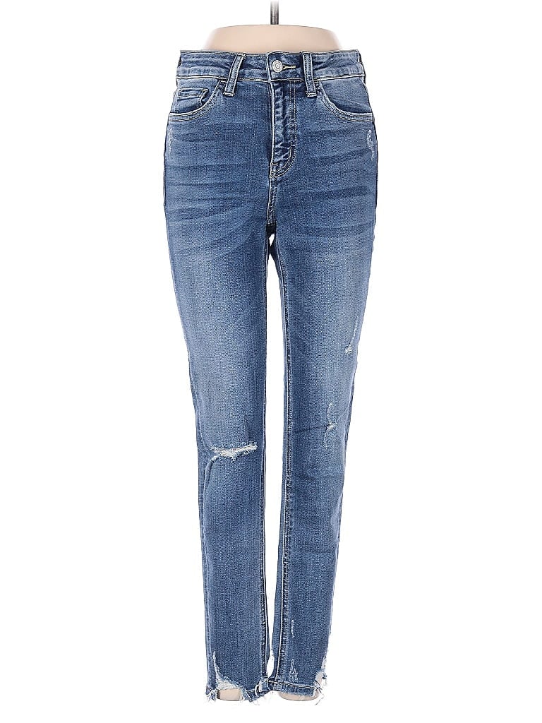 Flying Monkey Hearts Blue Jeans Size 25 waist - photo 1