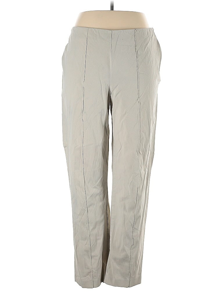 Pre-owned Valerie Stevens Casual Pants In Gray